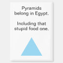 Recherche de pyramide alimentaire magnets Drôle