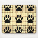 Recherche de empreintes pattes animaux tapis souris Motif