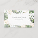 Recherche de feuillage tropical cartes visite Floral