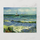 Recherche de bateau en mer cartes postales Vintage