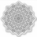 Recherche de coloriage autocollants Mandala