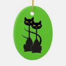 Recherche de animaux ovales ornements Chat