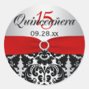 Recherche de rouge et argent autocollants Gris