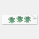 Recherche de grenouilles voiture autocollants Vert