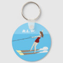 Recherche de ski nautique porteclés Vintage