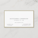 Recherche de avocat moderne cartes visite Blanc