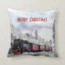 Recherche de train rouge coussins Transport