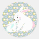 Recherche de lapin bébé autocollants Floral