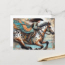 Recherche de galopant cheval cartes postales Ouest