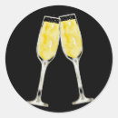 Recherche de champagne flutes autocollants Célébration