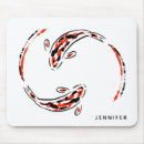 Recherche de carpe koi tapis souris Nature