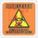 Recherche de risque biologique autocollants Zombie