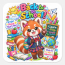 Recherche de panda rouge autocollants Animal mignon
