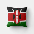 Recherche de kenyan coussins Drapeau