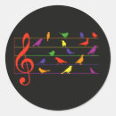 Recherche de oiseau chanteur autocollants Musique