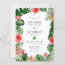Recherche de feuille banane invitations Aquarelle