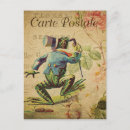 Recherche de grenouille vintage cartes postales Français