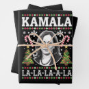 Recherche de kamala harris papier cadeau Noël