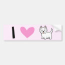 Recherche de chien westie voiture autocollants Animal familier