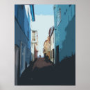 Recherche de vue fenêtre posters Bleu
