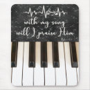 Recherche de piano tapis souris Noir et blanc