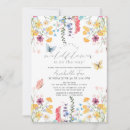 Recherche de papillon baby shower fille invitations Fleur
