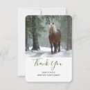 Recherche de equin vœux cartes Hiver