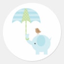 Recherche de elephants autocollants Baby shower