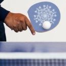 Recherche de neige raquettes ping pong Bleu
