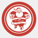 Recherche de kringle de kris autocollants Noël du père
