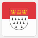 Recherche de ville allemande autocollants Allemagne