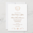 Recherche de baroque invitations Monogramme