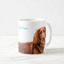 Recherche de irish setter tasses Rouge