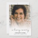 Recherche de memoire invitations Funéraire