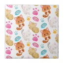 Recherche de motif de chat carreaux Chaton