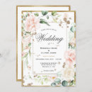 Recherche de couleur or invitations Aquarelle