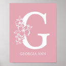Recherche de petits g posters Initiale