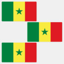 Recherche de senegal autocollants Drapeau du sénégal