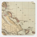 Recherche de carte des bahamas autocollants Couleur
