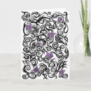Recherche de motif pourpre vœux cartes Fleur