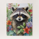 Recherche de raccoon puzzles Mignon