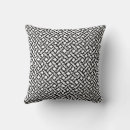 Recherche de tir coussins Noir et blanc