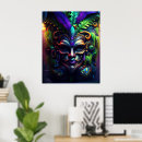 Recherche de peinture de carnaval posters Masque