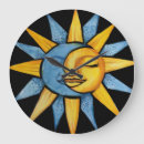 Recherche de symbole du soleil horloges Lune