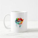 Recherche de bouche rouge tasses Fille