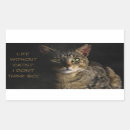 Recherche de coutume rectangles autocollants Animal
