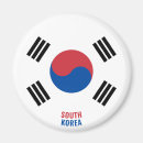 Recherche de la corée du sud magnets Drapeaux du monde
