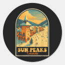 Recherche de vintage sun autocollants Ski