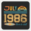 Recherche de 1986 autocollants Vintage