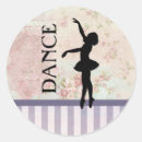 Recherche de gracieux autocollants Ballerine